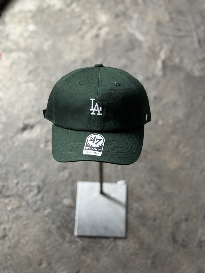 47 Brand LA Dodgers Baseball Cap - Dark Green (Category: Caps & Hats) located in Bacolod City. Submitted by money_maker06 (Listing ID 1453447394, Image 1). Description: MLB LA 47 Brand Dad Hat 🌳 •Condition: Verygood •Price: 699 🔖.