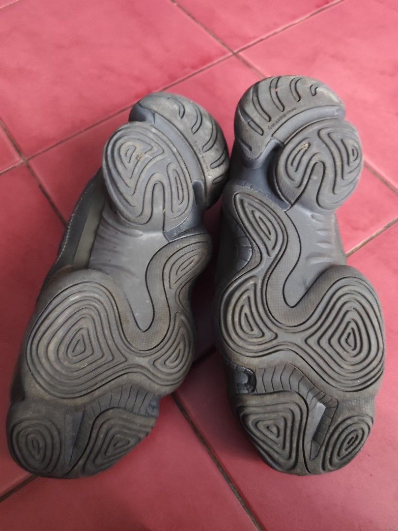 Adidas Yeezy (Category: Sneakers) located in Puerto Princesa. Submitted by secondhand_bliss (Listing ID 1453513301, Image 2). Description: - Adidas Yeezy 500 - Size: US 11.5 - Condition: Pre-owned, worn - Details: Soles show dirt, uppers have scuffs and dust (please check photos) - Features: Ortholite insoles .
