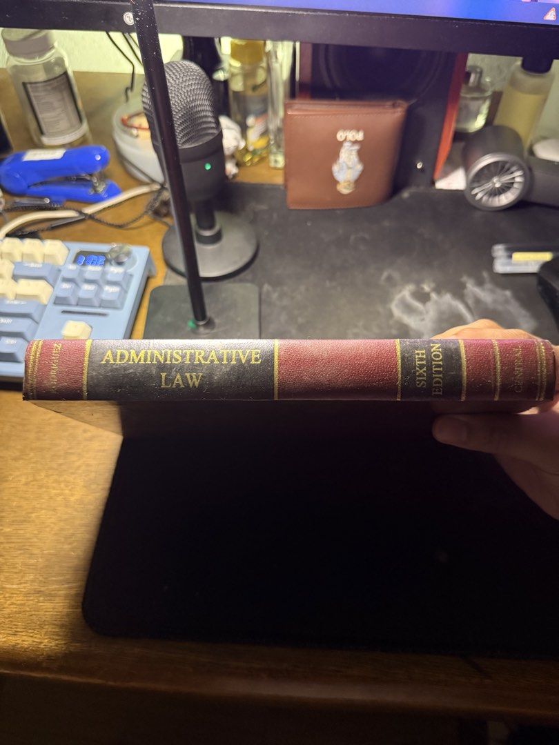 Administrative Law Codal (Category: Textbooks) located in Quezon City. Submitted by bradd09 (Listing ID 1453543038, Image 1). Description: Hi selling my Administrative Law Codal No highlights, good condition Qc area pickup / via shipping (buyer's expense).