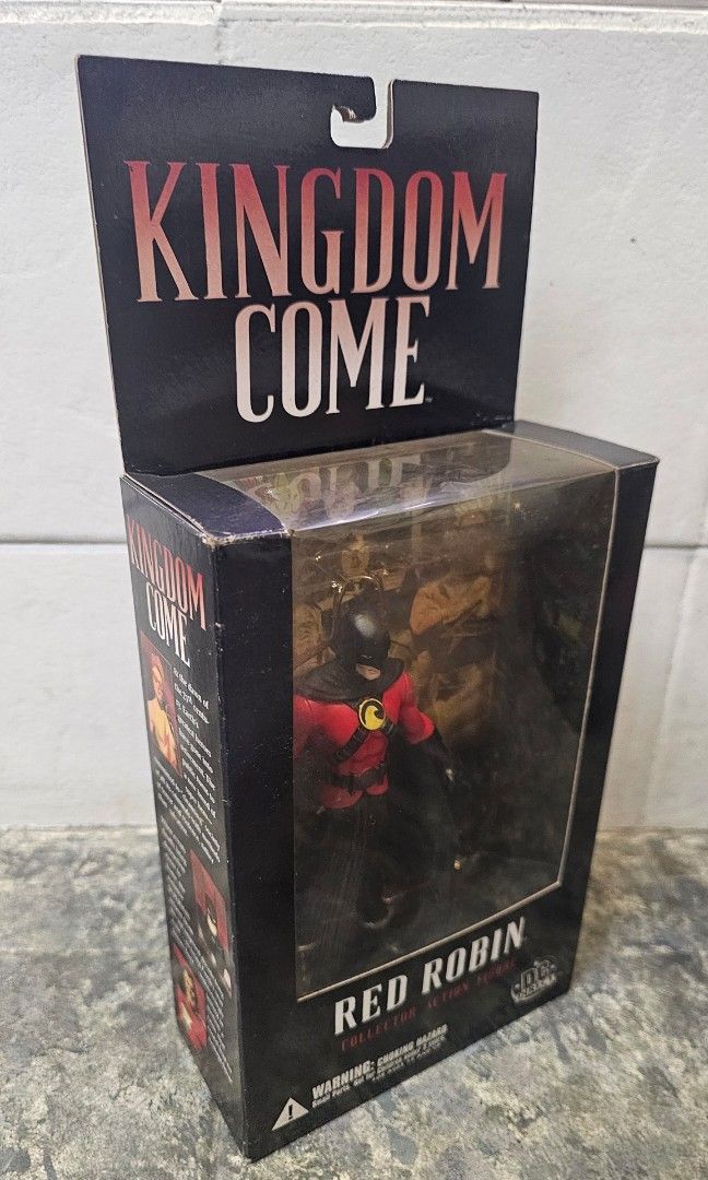 Alex Ross RED ROBIN - 2003 DC Direct Kingdom Come Series (Category: Figurines & Statues) located in Quezon City. Submitted by charliebrown_olx (Listing ID 1453577518, Image 2). Description: JUSTICE LEAGUE, BATMAN, NIGHTWING • New, Factory Sealed • Near-Mint Card, WYSIWYG • Sorry Last Price Already ▪︎ Pickup only at Obudan St Brgy Manresa QC (D.Tuazon St/Banawe St) ▪︎ Shipping thru J&T only ▪︎ GCash Payment TFL!.