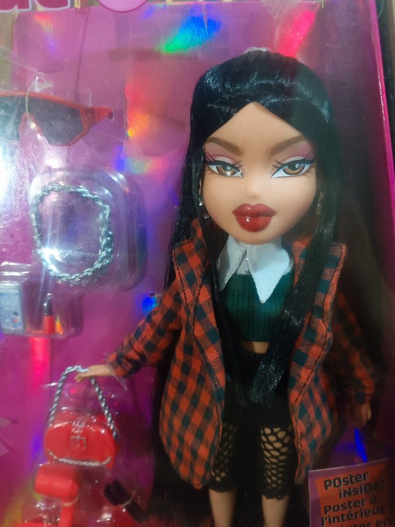 Bratz: Always Bratz Jade ( Reboxed ) (Category: Kids Toys) located in Batangas. Submitted by pj_02 (Listing ID 1453568424, Image 3). Description: Bratz Jade: Always Bratz ( Reboxed ) - Includes: Sunglasses, Purse, Makeup, and more accessories. - Packaging: Box has minor scuffs. - Ideal for: Collectors and playtime. Method of payment is Gcash or BPI bank transfer. Shipping Fee must be shouldered by the buyer. Method of Shipment via J&T.