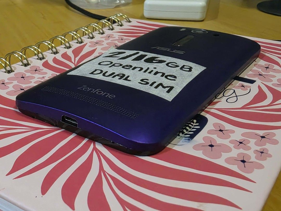 ASUS ZENFONE LASER 2 OPENLINE (Read details Below) (Category: Android Others) located in Davao. Submitted by rrlittlefinds (Listing ID 1453444066, Image 3). Description: ASUS (ZENFONE LASER 2) Price : 2,199.00 Quick Specs RAM - 2GB Internal Storage - 16GB Screen Size - 5.5 Inches Back Camera - 13.0MP AutoFocus Front Camera - 5.0MP Android Version : 6.0 (Intended for Light use like Facebook Lite, Instagram Lite. Call and Text) Network : DUAL SIM 4