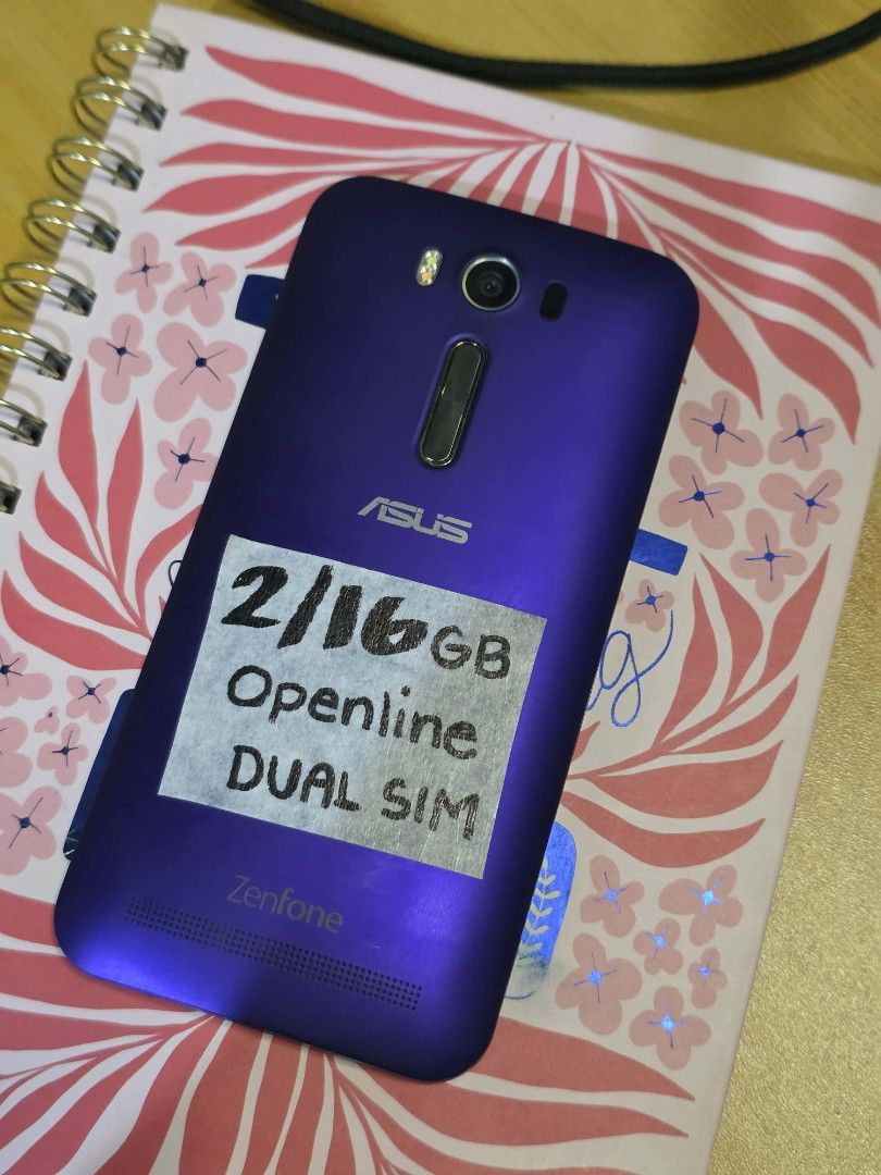 ASUS ZENFONE LASER 2 OPENLINE (Read details Below) (Category: Android Others) located in Davao. Submitted by rrlittlefinds (Listing ID 1453444066, Image 1). Description: ASUS (ZENFONE LASER 2) Price : 2,199.00 Quick Specs RAM - 2GB Internal Storage - 16GB Screen Size - 5.5 Inches Back Camera - 13.0MP AutoFocus Front Camera - 5.0MP Android Version : 6.0 (Intended for Light use like Facebook Lite, Instagram Lite. Call and Text) Network : DUAL SIM 4