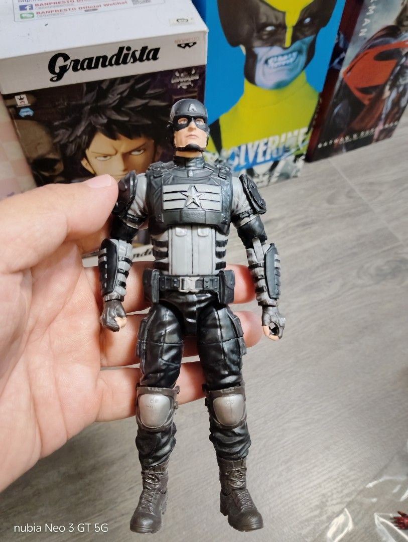Authentic Marvel Legends Gamerverse Stealth Captain America (Category: Figurines & Statues) located in Mabalacat. Submitted by babyjamil1919 (Listing ID 1453568387, Image 1). Description: Authentic as is only.