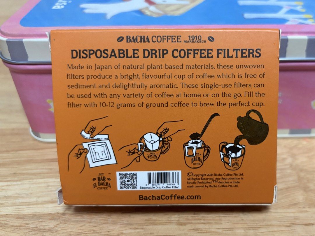 Bacha Coffee Drip Filters (Category: Coffee & Tea Tableware) located in Marikina City. Submitted by thrifty_trinkets_by_anais (Listing ID 1453449316, Image 2). Description: 🌸 Selling own preloved/brand new items for less - EVERYTHING is negotiable as long as REASONABLE in price 🤗 🙏🏻 Please also check my account for more marked down items 🫶 📍Marikina, near S&R 💳 Maribank or Maya 🏍️ Grab, Lalamove, J&T 🗓️ Offers/Reservations will be honore