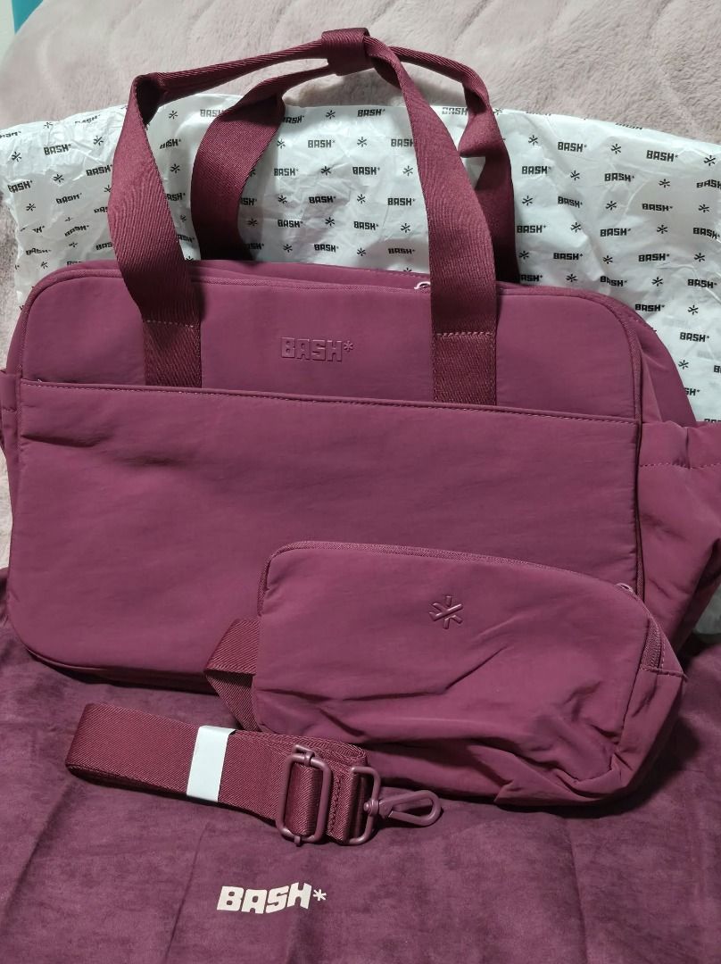 Bash Mini Weekender JetSet Mini and Big (Category: Tote Bags) located in Pasig City. Submitted by loveMYshop2022 (Listing ID 1453441977, Image 1). Description: Bash Mini Weekender JetSet Mini and Big NO TO FAKE / DUPLICATE ITEMS Mini Weekender 40cm 3299.00 Weekender Mono 49cm 3499.00 ✔️ORIGINAL ✔️BRANDNEW ✔️Limited Offer / limited Stocks Only 👍ready for pick up / on hand _ available 👍Location Pasig City 👍MOP Gcash / Maya / Gotyme / 👍CC Paymen