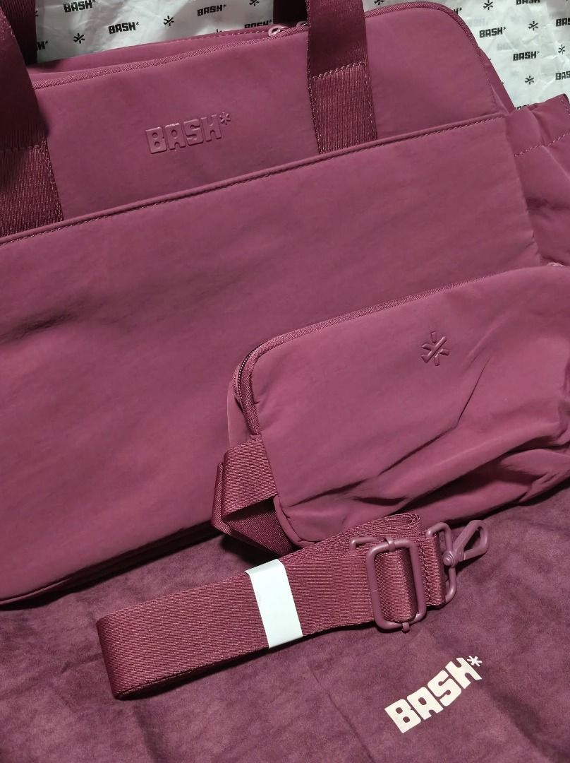 Bash Mini Weekender JetSet Mini and Big (Category: Tote Bags) located in Pasig City. Submitted by loveMYshop2022 (Listing ID 1453441977, Image 3). Description: Bash Mini Weekender JetSet Mini and Big NO TO FAKE / DUPLICATE ITEMS Mini Weekender 40cm 3299.00 Weekender Mono 49cm 3499.00 ✔️ORIGINAL ✔️BRANDNEW ✔️Limited Offer / limited Stocks Only 👍ready for pick up / on hand _ available 👍Location Pasig City 👍MOP Gcash / Maya / Gotyme / 👍CC Paymen