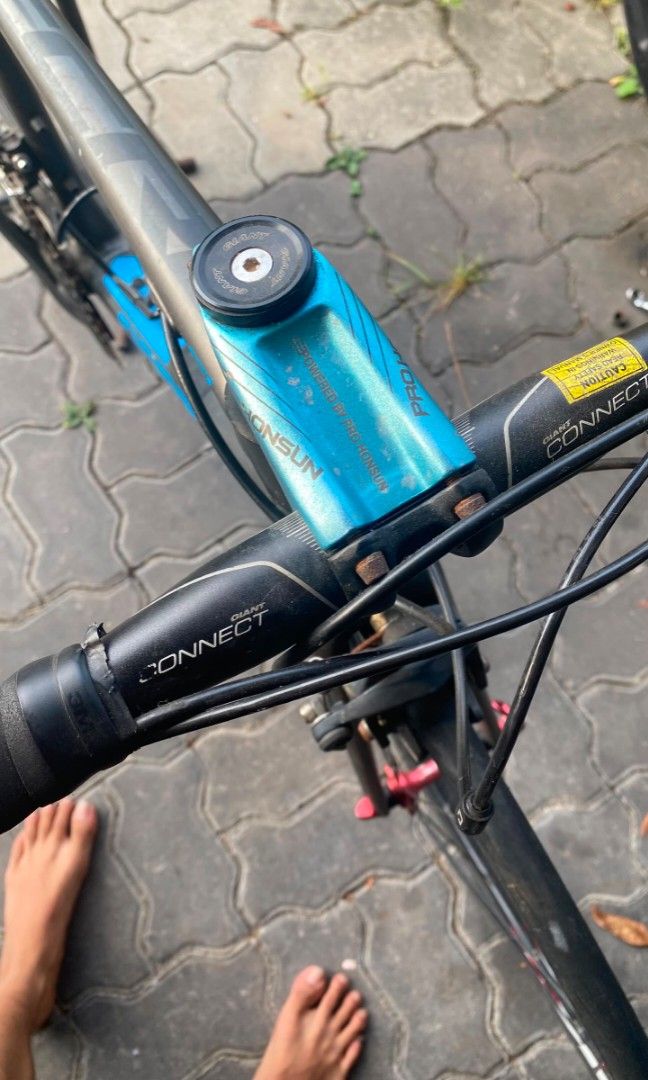 Basikal giant (Category: Bicycles) located in Kuala Lumpur. Submitted by fierceflower_1bbb38 (Listing ID 1453539708, Image 2). Description: barang semua okay berfungi hanya rantai karat dgn ada part karat sikit sbb dah lama sangat simpan.