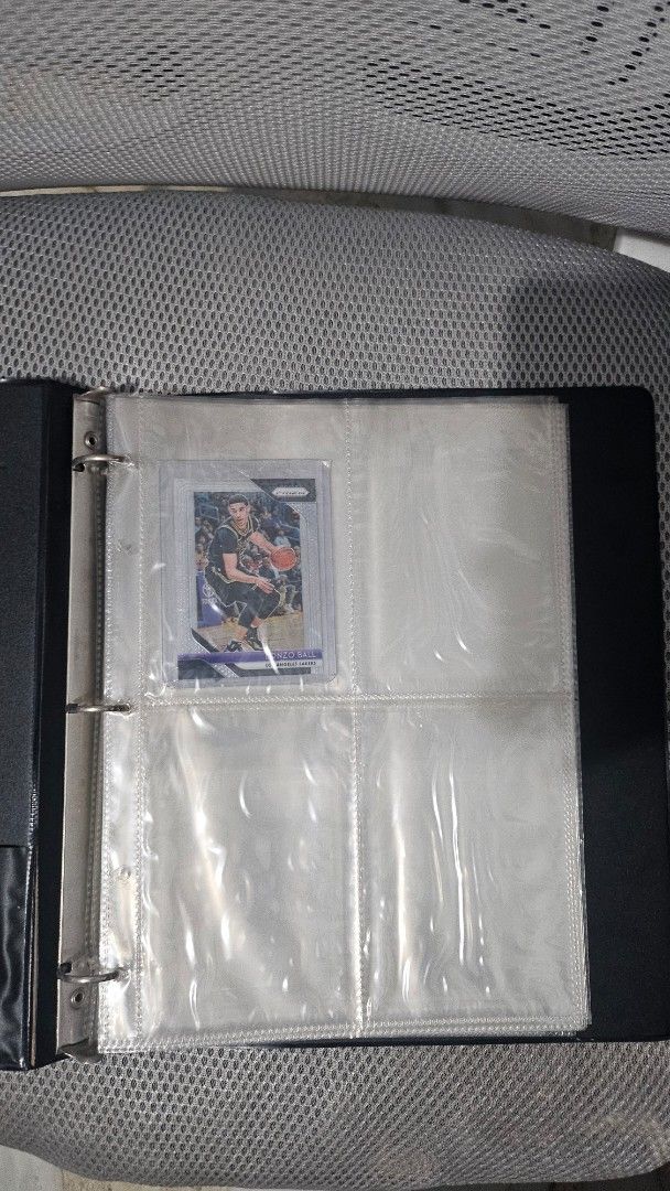 binder for card/other collections (Category: Stationery & School Supplies) located in Bulacan. Submitted by leighevans (Listing ID 1453583199, Image 1). Description: card binder can fit toploader(best fit with plastic sleeves on top of toploader) etc. 4 slots back to back 16 pages.