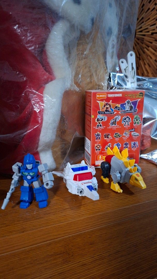 BloKees Transformers Action Figures Lot (Category: Action & Battle Toys) located in Quezon City. Submitted by klayman (Listing ID 1453456359, Image 1). Description: For Sale Assorted Blokees Transformers Available Brawl and Jetfire only 70 each or buy both for 120 -Brawl not yet built, opened box only.