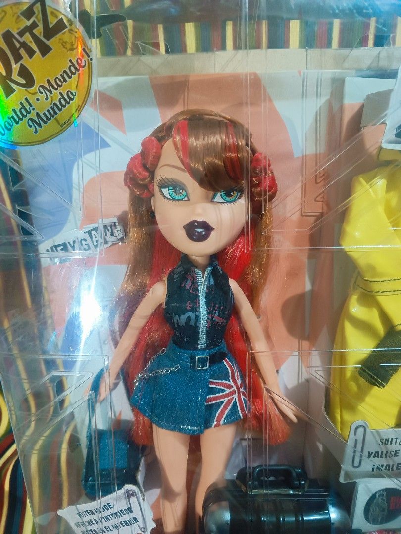 Bratz Pretty N Punk Megan ( Reboxed ) (Category: Kids Toys) located in Batangas. Submitted by pj_02 (Listing ID 1453569447, Image 3). Description: - Bratz Pretty N Punk doll: Megan - Ready to rock with a punk attitude! - Comes with a second party outfit - Includes a stylish yellow trench coat - Also comes with a suitcase - Features Union Jack themed packaging - A must-have for any Bratz collector! Method of payment is Gcash or BPI bank transfer. 