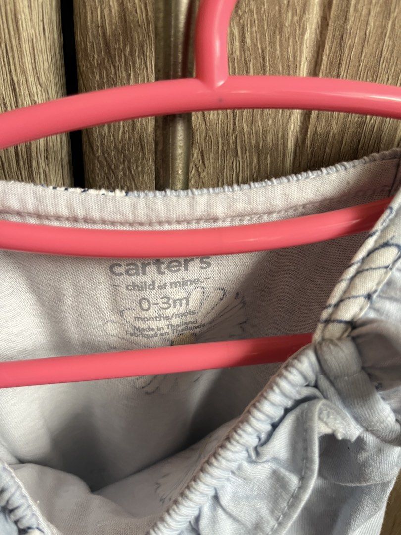 CARTERS ROMPER (Category: Babies & Kids Fashion) located in Makati City. Submitted by mooning06 (Listing ID 1453561708, Image 2). Description: LIKE NEW.