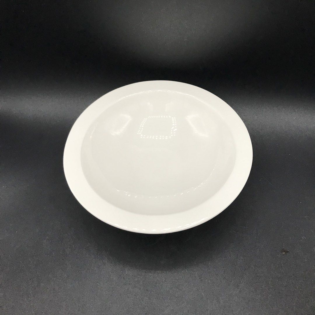 Ceramic Soap Dish (Category: Other Kitchenware & Tableware) located in Baao. Submitted by all.things.japan (Listing ID 1453545439, Image 3). Description: Brand New with Box 6.0 (d) x 1.75 inches - Simple white ceramic bowl - Features a raised base for display - Versatile: use for serving food or as a decorative accent - Clean and classic design that complements any decor - [Insert measurement here if known].