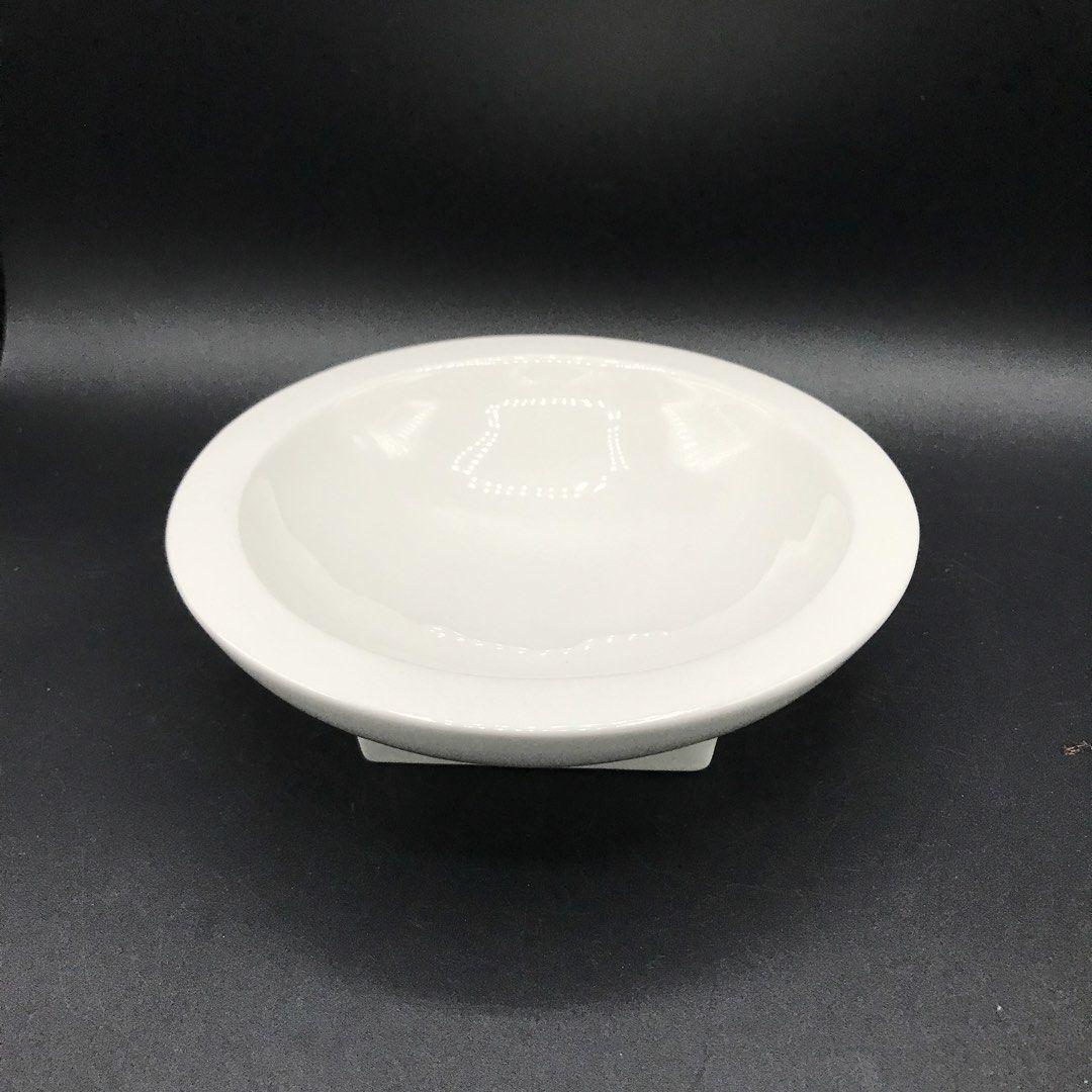 Ceramic Soap Dish (Category: Other Kitchenware & Tableware) located in Baao. Submitted by all.things.japan (Listing ID 1453545439, Image 1). Description: Brand New with Box 6.0 (d) x 1.75 inches - Simple white ceramic bowl - Features a raised base for display - Versatile: use for serving food or as a decorative accent - Clean and classic design that complements any decor - [Insert measurement here if known].