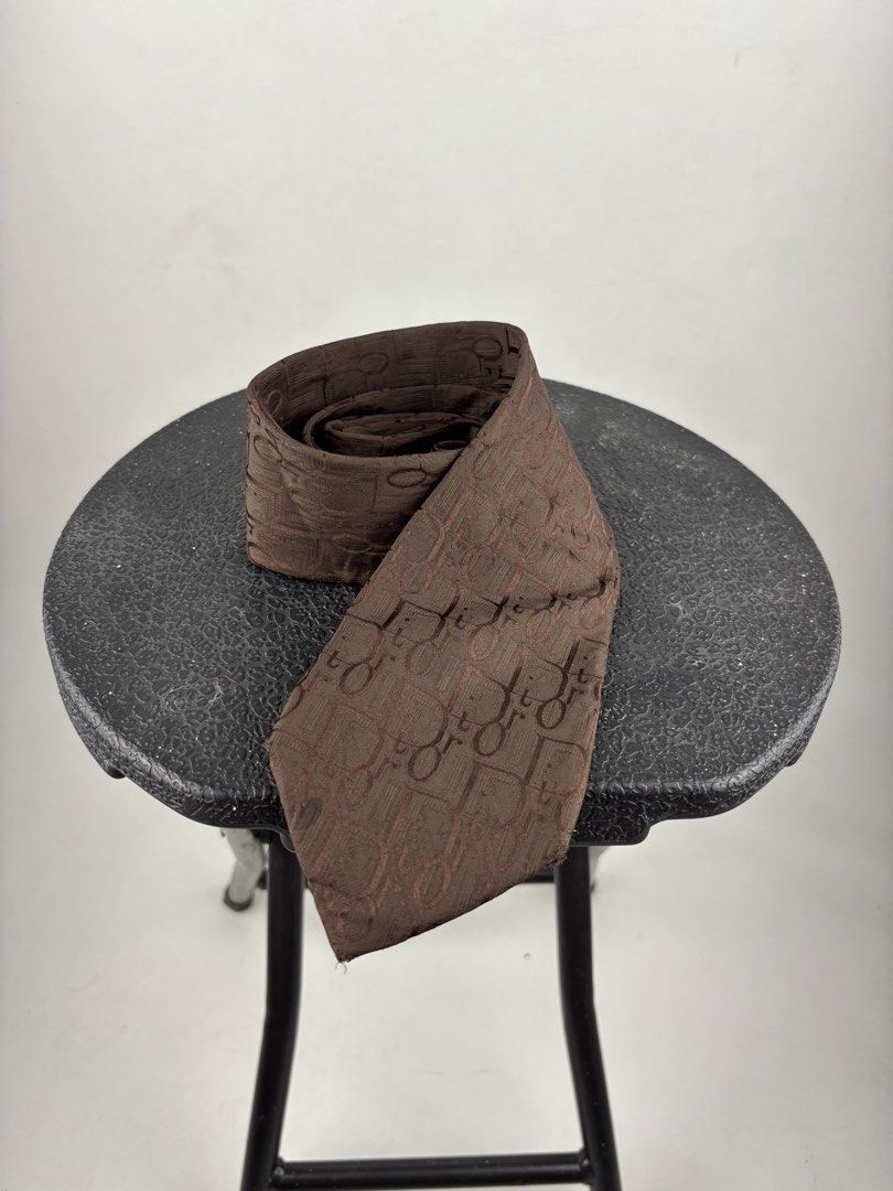 Christian Dior - John Galliano - Monogram Tie (Category: Other Accessories) located in Makati City. Submitted by ragrepository (Listing ID 1453439767, Image 1). Description: Christian Dior Tie With signs of wear, not visible when worn .