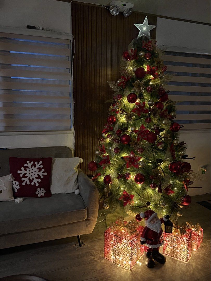Christmas Tree (Category: Other Home Decor) located in Caloocan City. Submitted by mrynn_declutter (Listing ID 1453475820, Image 3). Description: FOR SALE: 7FT Complete Christmas Tree Set 🎄 Looking for a beautiful Christmas tree without spending brand new prices? This one’s for you! ✨ ✅ 7ft tall – perfect as a statement piece for your home ✅ Used for only 2 Christmas seasons ✅ Well-maintained and still looks great ✅ ₱5,000 only ✅ Includes almost