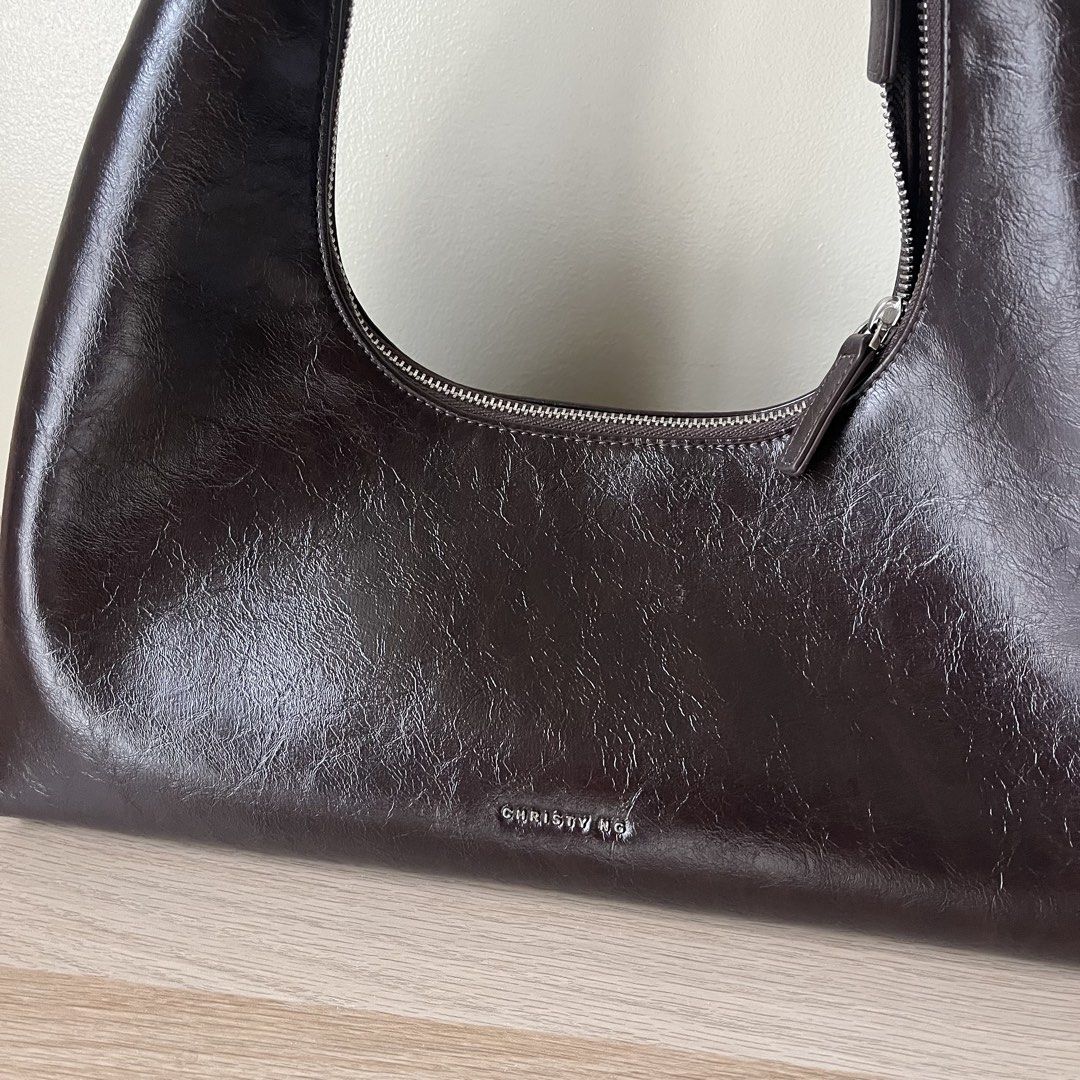 Christy Ng Audrey Hobo Bag (Category: Shoulder Bags) located in Caloocan City. Submitted by daenty.mnl (Listing ID 1453523348, Image 3). Description: •bought online for ₱3499 •no flaws.