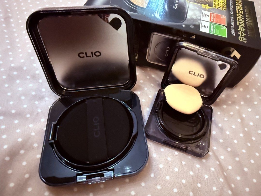 Clio cushion (Category: Makeup) located in Caloocan City. Submitted by maryjoe. (Listing ID 1453529344, Image 2). Description: Isng full size Isng travel size Sealed pa ung powder Shade 21n linen Rfs: wrong shade.