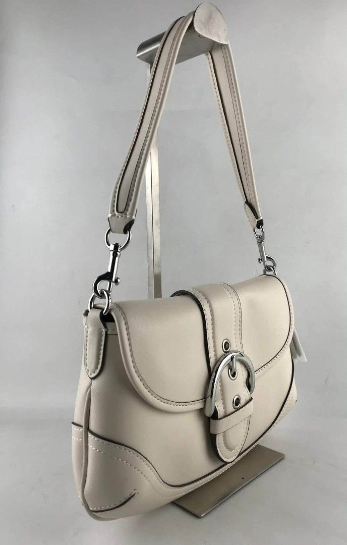 Coach Soho Shoulder Bag in Chalk (Category: Shoulder Bags) located in Quezon City. Submitted by bagsboutiqueph (Listing ID 1453584162, Image 2). Description: LAST PRICE POSTED. LIMITED STOCKS! BRANDNEW WITH INCLUSIONS. COLOR MAY SLIGHTLY VARY IN ACTUAL DUE TO LIGHTING AND CAMERA SETTING. OTHER PHOTOS WILL BE SEND DURING PURCHASE AND FOR SURE BUYERS ONLY. WHEN IN DOUBT, DO NOT ORDER. THANK YOU..