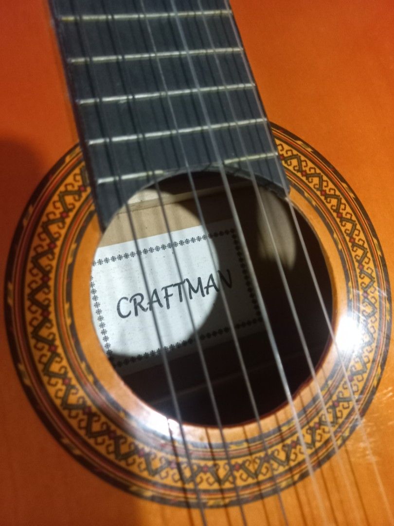 Craftsman Nylon Acoustic Guitar (Category: Musical Instruments) located in Manila. Submitted by arisdavid24 (Listing ID 1453533890, Image 3). Description: 10 pcs Available Craftsman 1,800php each In Good Condition Imported from Japan We can deliver within metro manila for COD, ( delivery fee buyer's expense ) We can ship nationwide ( shipping fee buyer's expense ) Call or txt for faster transaction 09914075827.