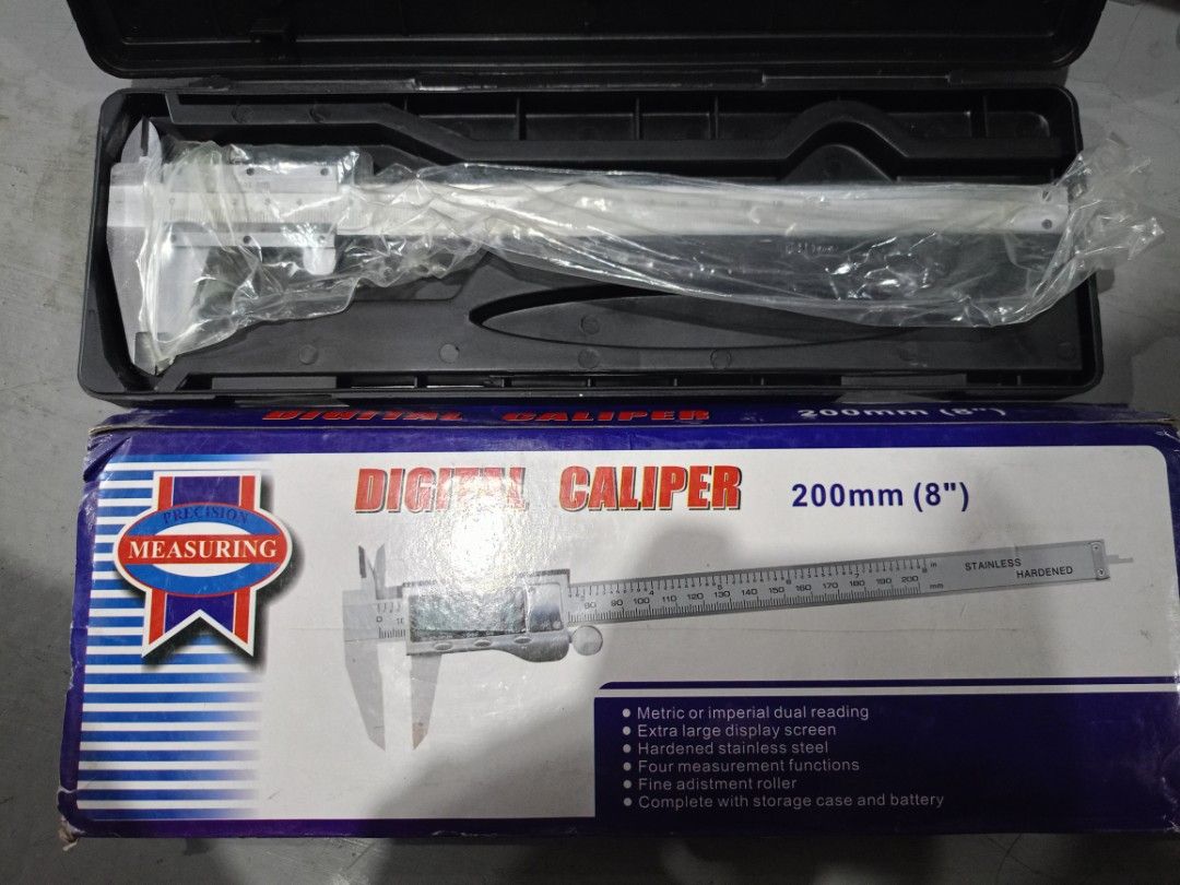 Digital Caluper 200mm (Category: Construction Tools & Equipment) located in Manila. Submitted by leo_jolmax_sales (Listing ID 1453433518, Image 1). Description: Digital Caliper.