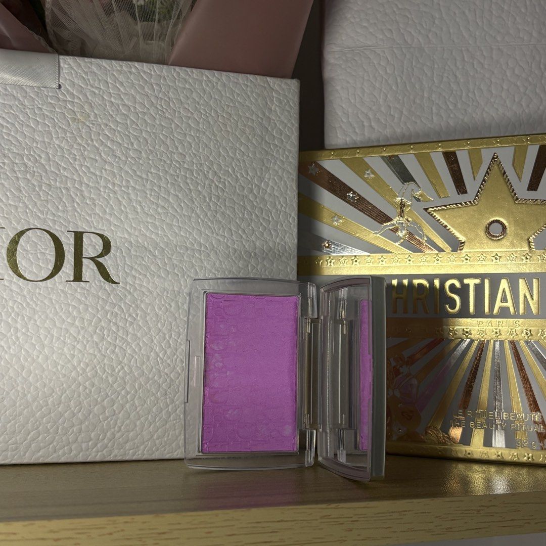 Dior Rosy Glow (Category: Makeup) located in Santa Rosa. Submitted by shopwithelle11 (Listing ID 1453614863, Image 3). Description: - shade: 063 Pink Lilac - lightly used - w/o box - rfs: too many blushes - srp: 3k+.