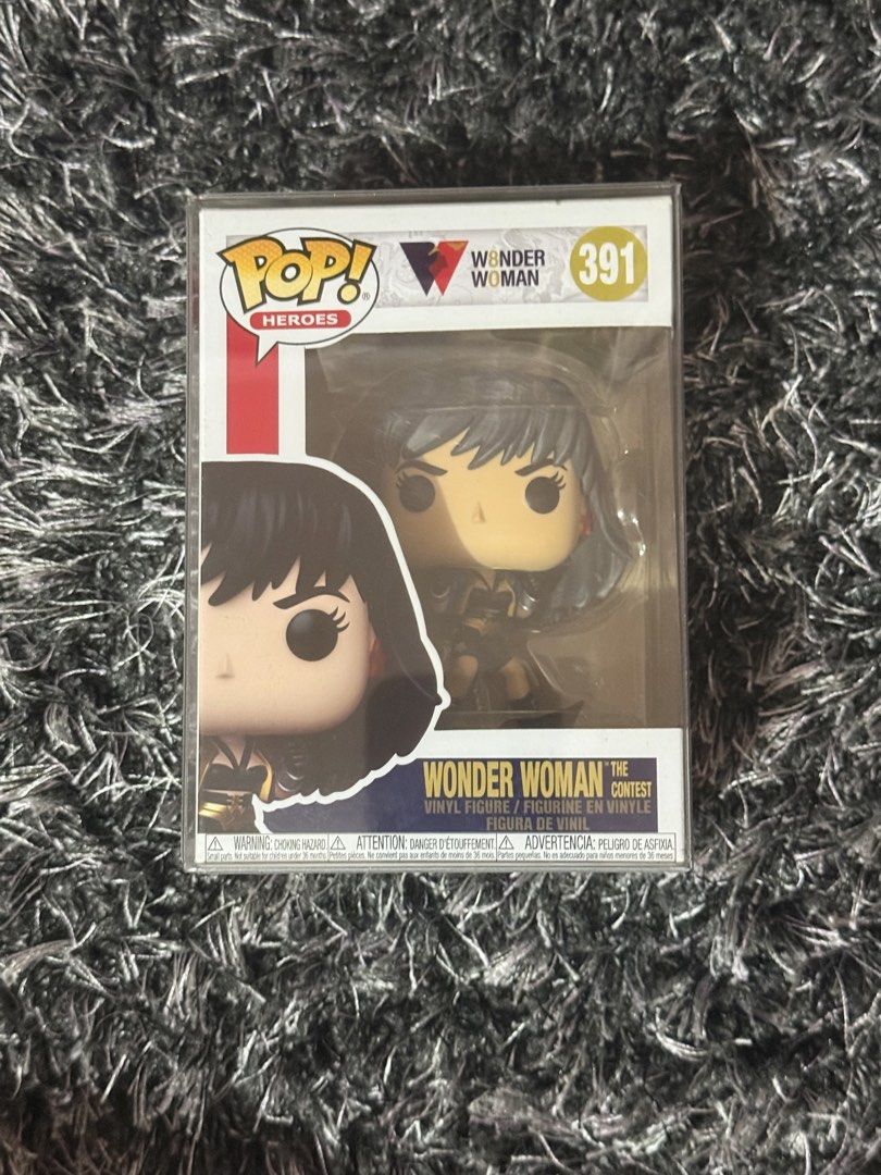 Funko Pop Wonder Woman 391 (Category: Designer & Blind Box Toys) located in Cainta. Submitted by deynamaree (Listing ID 1453610507, Image 1). Description: Funko Pop Wonder Woman 391 ୨ৎ Displayed Only ୨ৎ RFS: Decluttering ୨ৎ MOP: GCash / Gotyme .