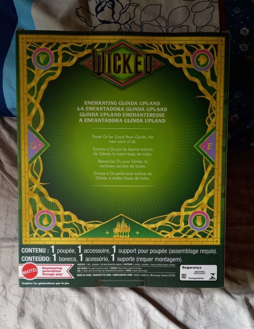 Glinda deluxe doll NRFB (Category: Figurines & Statues) located in Tacurong. Submitted by ace_denver (Listing ID 1453395012, Image 2). Description: brandnew and NRFB what you see is what you get.