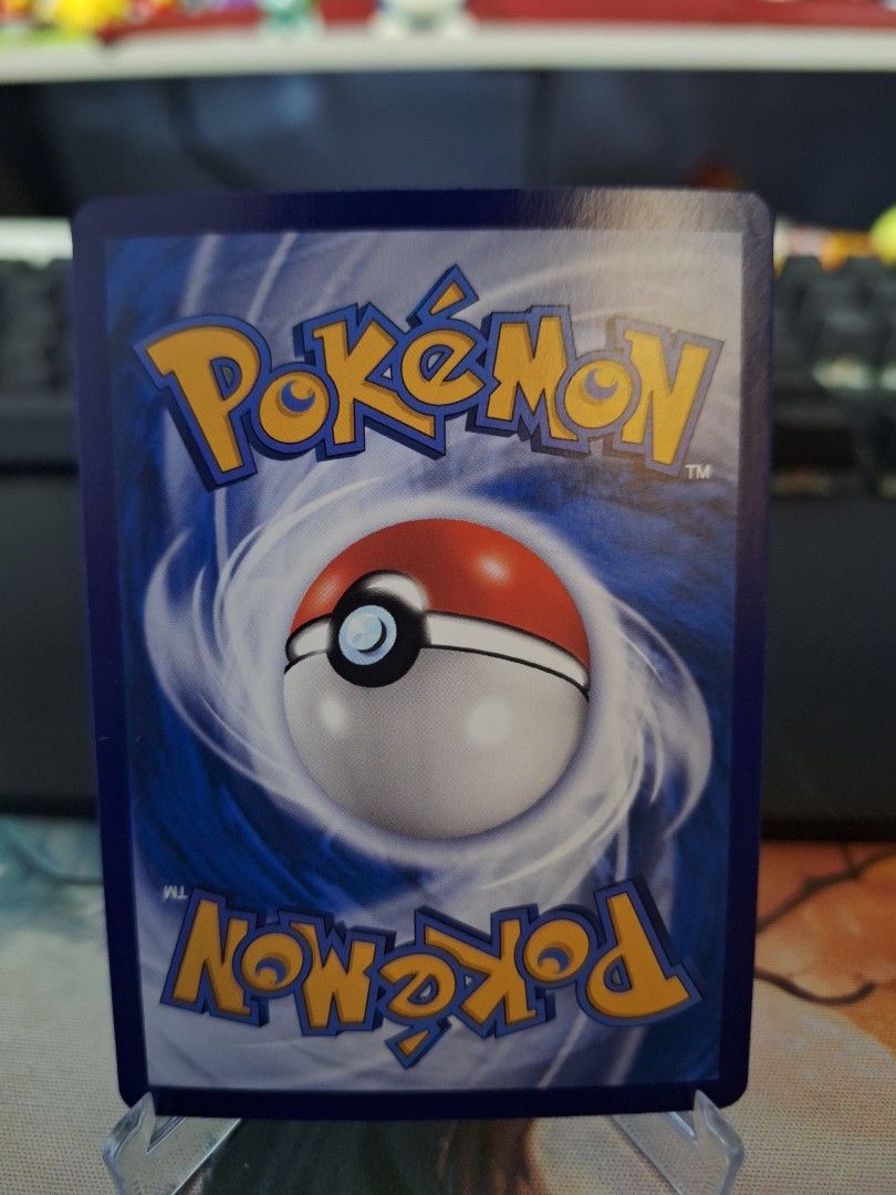 Pikachu card (Category: Raw Cards) located in Singapore. Submitted by ng.huntic (Listing ID 1453544708, Image 2). Description: Chinese gem box 5 captain pikachu - 70 HP - Attack: 100 Damage - Excellent addition to any Pokemon card collection Assume binder condition Collection at cck.