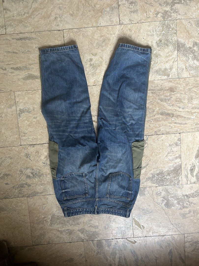 half cargo half jean pants (Category: Jeans) located in Las Pinas. Submitted by dy_declutter (Listing ID 1453490729, Image 3). Description: pm for specific measurements .