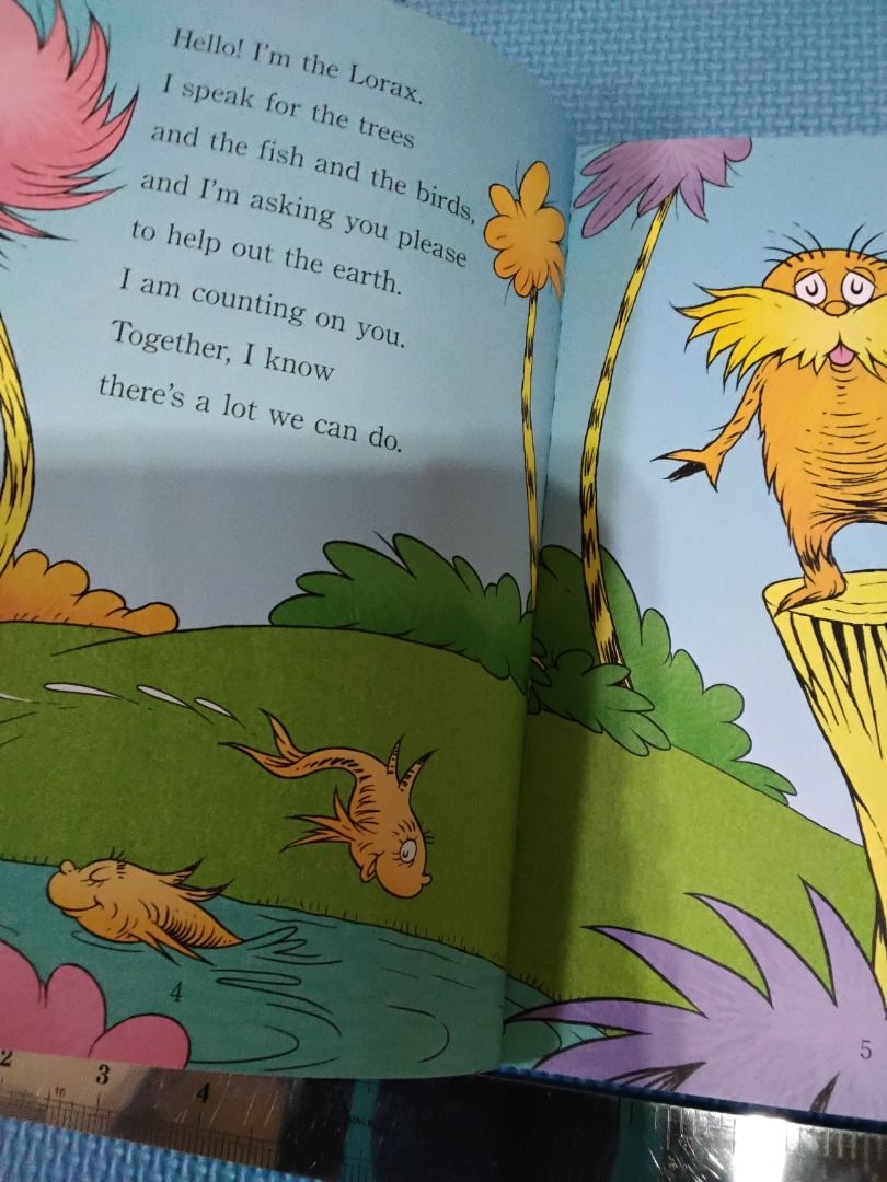 How to Help the Earth by the Lorax (Category: Children's Books) located in Pasig City. Submitted by rochej (Listing ID 1453477518, Image 2). Description: Unless someone like you cares a whole awful lot..." 🌱✨ Teaching little ones to care for the environment doesn't have to be complicated! The star of Dr. Seuss’s beloved classic is back to make going green simple, fun, and easy to understand. In How to Help the Earth—by the Lorax, young readers f