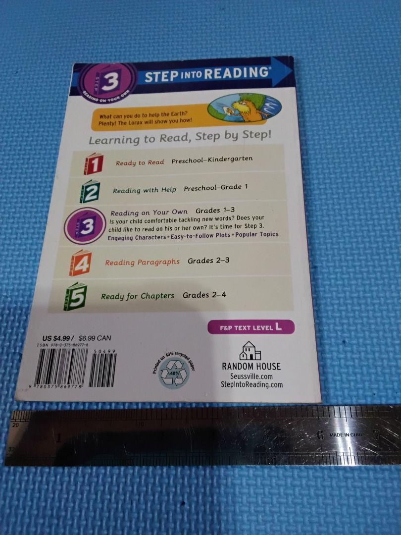 How to Help the Earth by the Lorax (Category: Children's Books) located in Pasig City. Submitted by rochej (Listing ID 1453477518, Image 3). Description: Unless someone like you cares a whole awful lot..." 🌱✨ Teaching little ones to care for the environment doesn't have to be complicated! The star of Dr. Seuss’s beloved classic is back to make going green simple, fun, and easy to understand. In How to Help the Earth—by the Lorax, young readers f