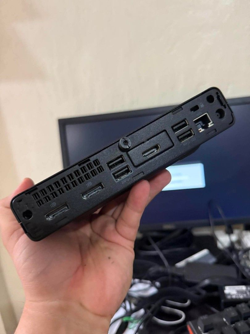 HP ProDesk 600 G5 Desktop Mini PC (Category: Desktops) located in Manila. Submitted by happyearth.953a15 (Listing ID 1453600102, Image 2). Description: HP mini PC I5 9th gen Intel UHD Graphics 630 16gb ram 256gb ssd Windows 11 pro OS Unit with power adapter 💸💸 9,500 each Location: San Andres bukid manila Pick up or deliver cod.