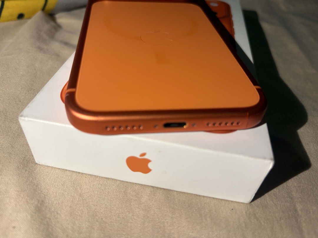Iphone 17ProMax NTC (Category: iPhone 17 Series) located in Makati City. Submitted by cessml (Listing ID 1453466423, Image 3). Description: For sale / Swap sa ip17ProMax (silver) - Cosmic orange - 256gb - Complete original package - No dents & scratches (naka hydrogel buong fone) - Naka tempered glass & camera protector - 96% Battery health - 280 plus Cycle count - Warranty until October 2026 - Local unit with NTC P 69,999 neg.!.
