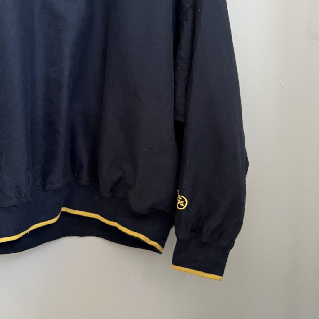 Java half zipper jacket oversize (Category: Coats, Jackets and Outerwear) located in Kota Bharu. Submitted by take-on (Listing ID 1453474788, Image 3). Description: For sale Java half zipper jacket oversize Condition good xde koyak faded stain Size L p25xL27 inches 100% ori More info 0179859613.