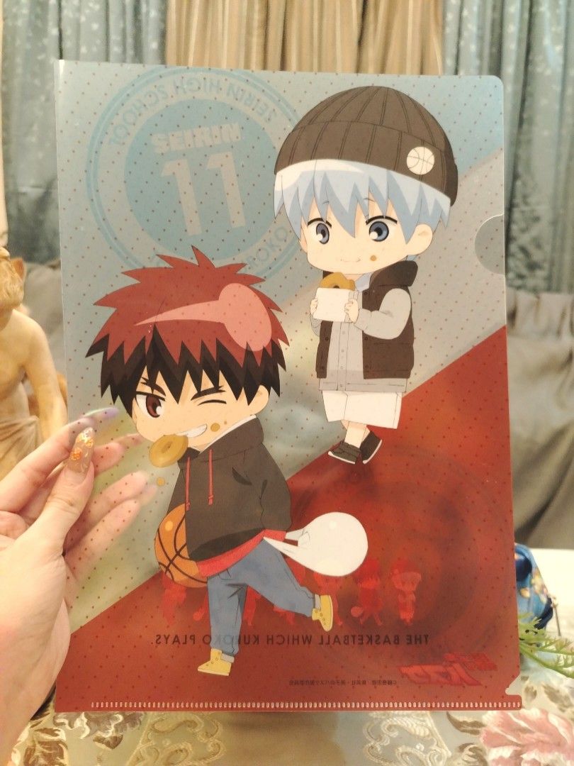 Kuroko no Basket 3 Pcs. Clear File Folder Set (Category: Stationery & School Supplies) located in San Fernando. Submitted by jpmarketplace2023 (Listing ID 1453587476, Image 2). Description: 💚 All items are authentic from Japan. 💛 MOP: GCash (❌️ GCash Protect) 🩵 MOD: LBC only (❌️ S. Checkout, COD, COP) 💙 Meet-up: Vista Mall, San Fernando, Pampanga 💜 All items are on-hand. 🧡 First to pay gets the item first. ❤️ Breakable items are packed with