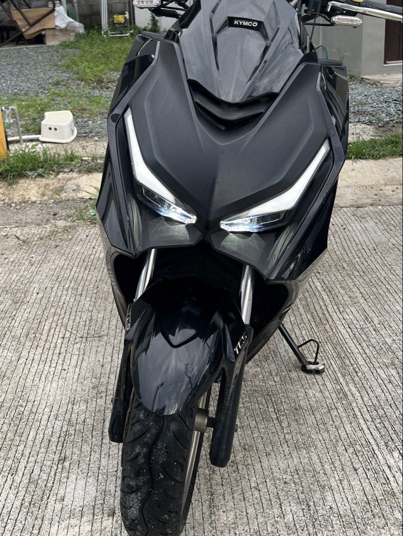 Kymco Scooter KRV 180 2022 (Category: Motorbikes for Sale) located in Pasig City. Submitted by lambdauser (Listing ID 1453618012, Image 3). Description: Black Kymco with TCS. Complete Papers. First owner. Slight scratches. Normal wear and tear. Parts replaced at kymco service center: ECU replaced 2yrs ago Fuel pump replaced 3yrs ago Will give more details after 1st meetup in person. Negotiable price for serious buyers. RFS: Hindi na masyado nagag