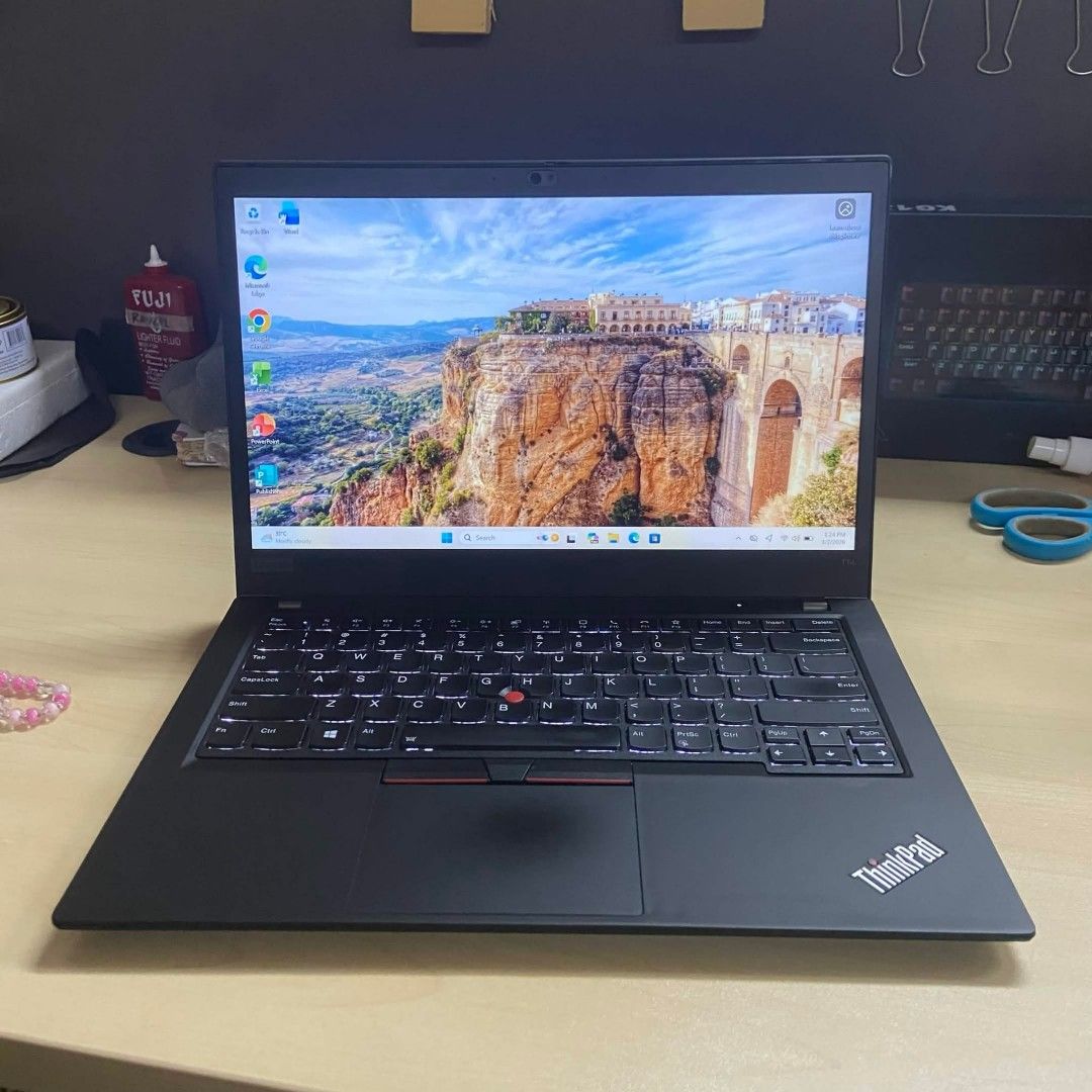 Lenovo ThinkPad T14 Gen 1 (Category: Laptops & Notebooks) located in Manila. Submitted by lonelyme_1986 (Listing ID 1453457690, Image 2). Description: Lenovo ThinkPad T14 Gen 1 i5-10310U (10th gen) 16GB DDR4 256GB SSD 14" FHD screen display Backlit keyboard Windows 11 Pro Retail price: 20,000.