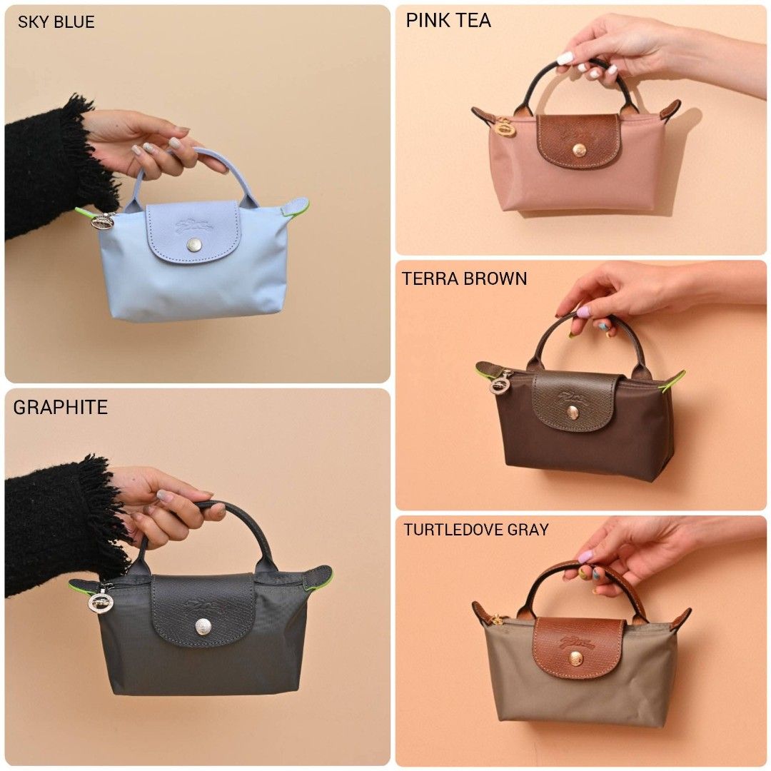 LONGCHAMP Le Pliage Pouch with Crossbody Strap (Category: Luxury Bags & Wallets) located in Las Pinas. Submitted by shopchln (Listing ID 1453576419, Image 1). Description: 📢PLEASE READ BEFORE MAKING AN OFFER -Making an offer/buying this item means you agree to all these terms and conditions. FOR AUTHENTICITY PLEASE READ ➡️ 'FAQs and FACTS regarding our items', https://carousell.app.link/MD5Ku2xFRWb ​✅️Actual Photos & Visual Accuracy -​We take pr