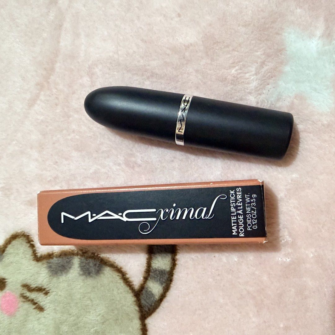 *SALE* MAC Macximal matte lipstick in 682 mull it to the max (Category: Makeup) located in Makati City. Submitted by closetsquad (Listing ID 1453609192, Image 2). Description: ☀️ Guaranteed authentic; from US package 🧚🏻‍♂️ VG Condition: 10/10 (just swatched) 💖 RFS: Need funds for my cat 🌸 Discounts if buying 2 or more items ⬇️⬇️⬇️ PLS READ ⬇️⬇️⬇️ 🌺 NO returns / NO refunds / NO swaps 💸 MOP: BPI / GCASH only 🚚 80SF MM / 120 GMM & LUZ / 150 V