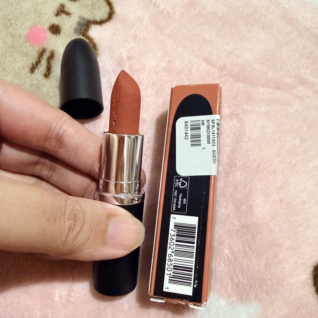 *SALE* MAC Macximal matte lipstick in 682 mull it to the max (Category: Makeup) located in Makati City. Submitted by closetsquad (Listing ID 1453609192, Image 3). Description: ☀️ Guaranteed authentic; from US package 🧚🏻‍♂️ VG Condition: 10/10 (just swatched) 💖 RFS: Need funds for my cat 🌸 Discounts if buying 2 or more items ⬇️⬇️⬇️ PLS READ ⬇️⬇️⬇️ 🌺 NO returns / NO refunds / NO swaps 💸 MOP: BPI / GCASH only 🚚 80SF MM / 120 GMM & LUZ / 150 V