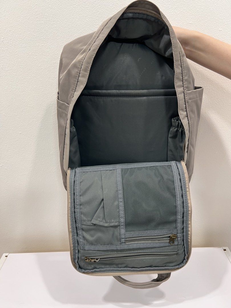 Macaroon backpack lavender (Category: Laptop Bags & Sleeves) located in Manila. Submitted by threadtressure (Listing ID 1453581707, Image 3). Description: Dougnut Macaroon Large Backpack Lavender. Fits up to 15” laptop. Perfect for school and work with multiple pockets. Comes with original packaging (tags and plastic) Condition: 10/10 No issues.