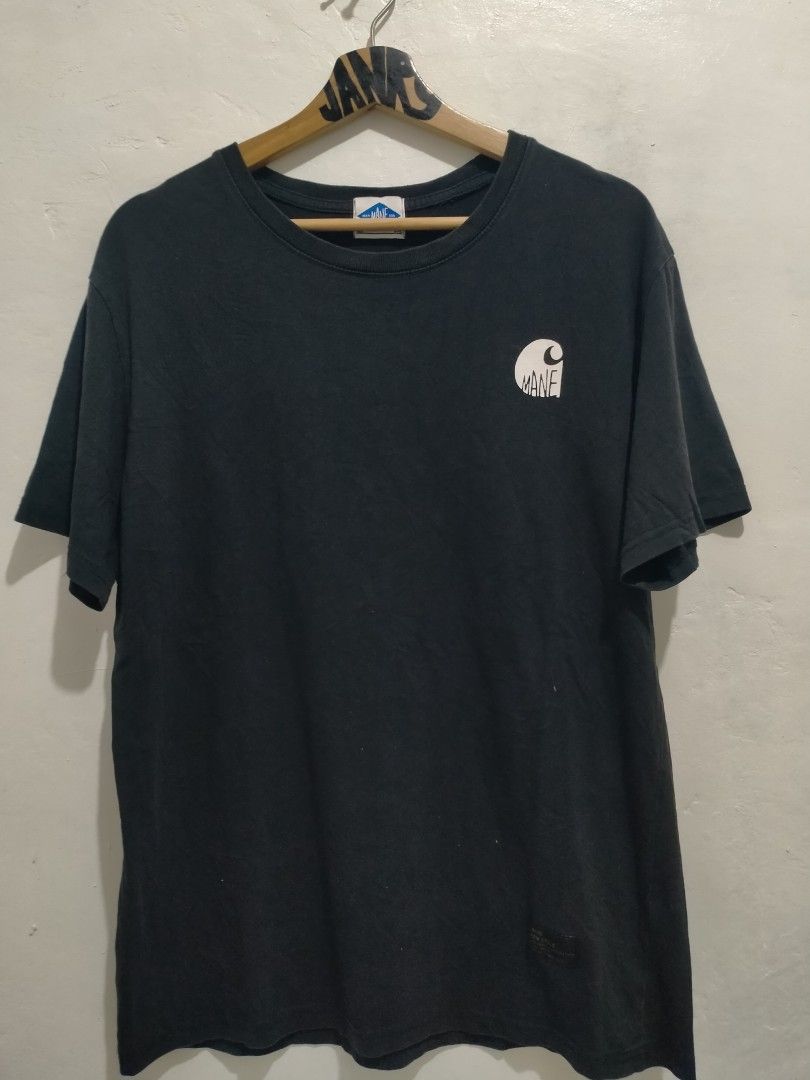 MADNESS X CARHARTT SHIRT (Category: Tshirts & Polo Shirts ) located in Pili. Submitted by janrypalmerodelima (Listing ID 1453551174, Image 2). Description: MADNESS X CARHARTT SHIRT DIMES: 27.5x20 CONDITION: VERY GOOD COLOR RATE:9.2/10 ISSUE: MINIMAL HAIR LINES.