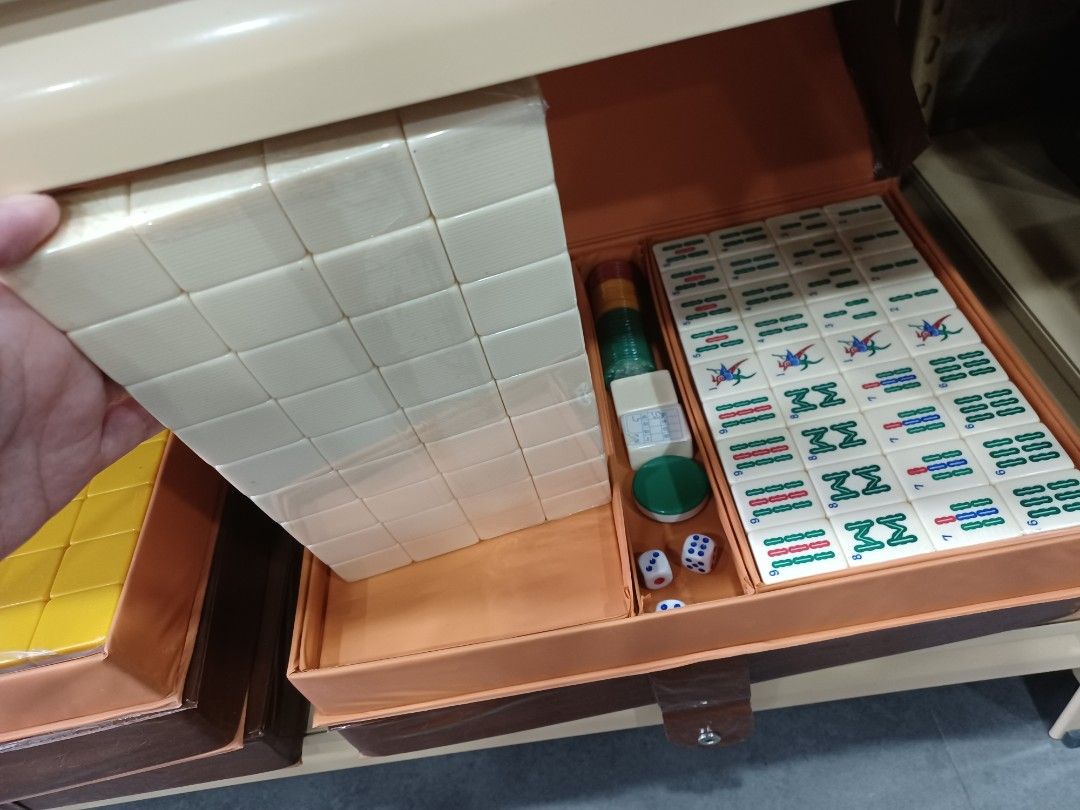 Mahjong set (Category: Board Games & Puzzles) located in Quezon City. Submitted by bellemarketing (Listing ID 1453514835, Image 3). Description: Mahjong set for sale standard size For pick up @ Q.C.