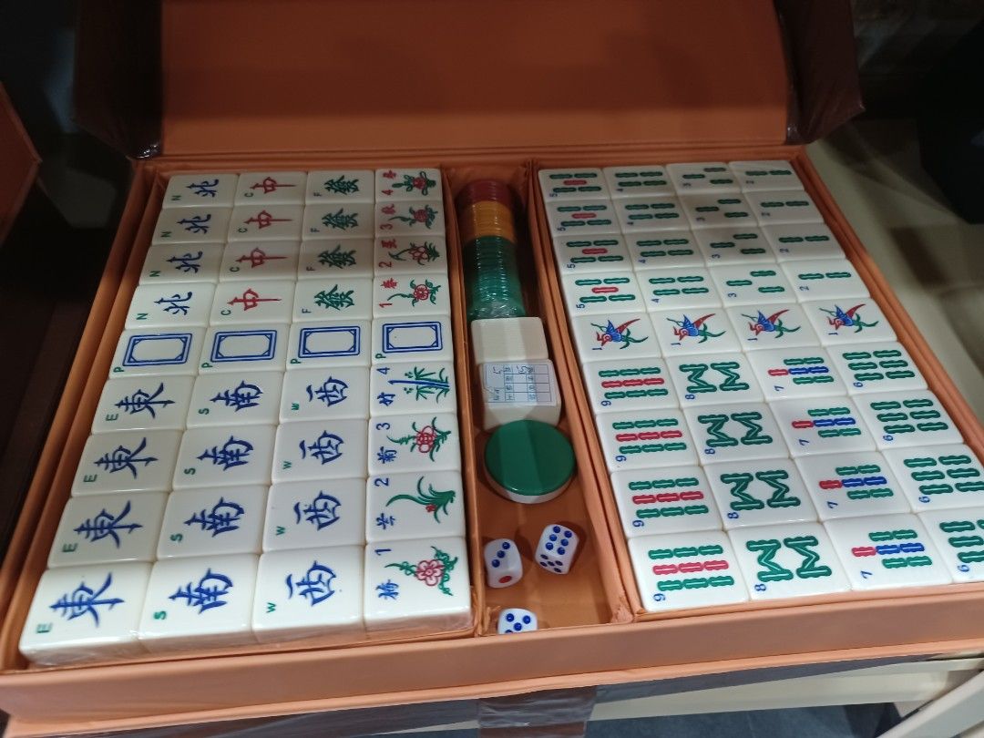 Mahjong set (Category: Board Games & Puzzles) located in Quezon City. Submitted by bellemarketing (Listing ID 1453514835, Image 2). Description: Mahjong set for sale standard size For pick up @ Q.C.