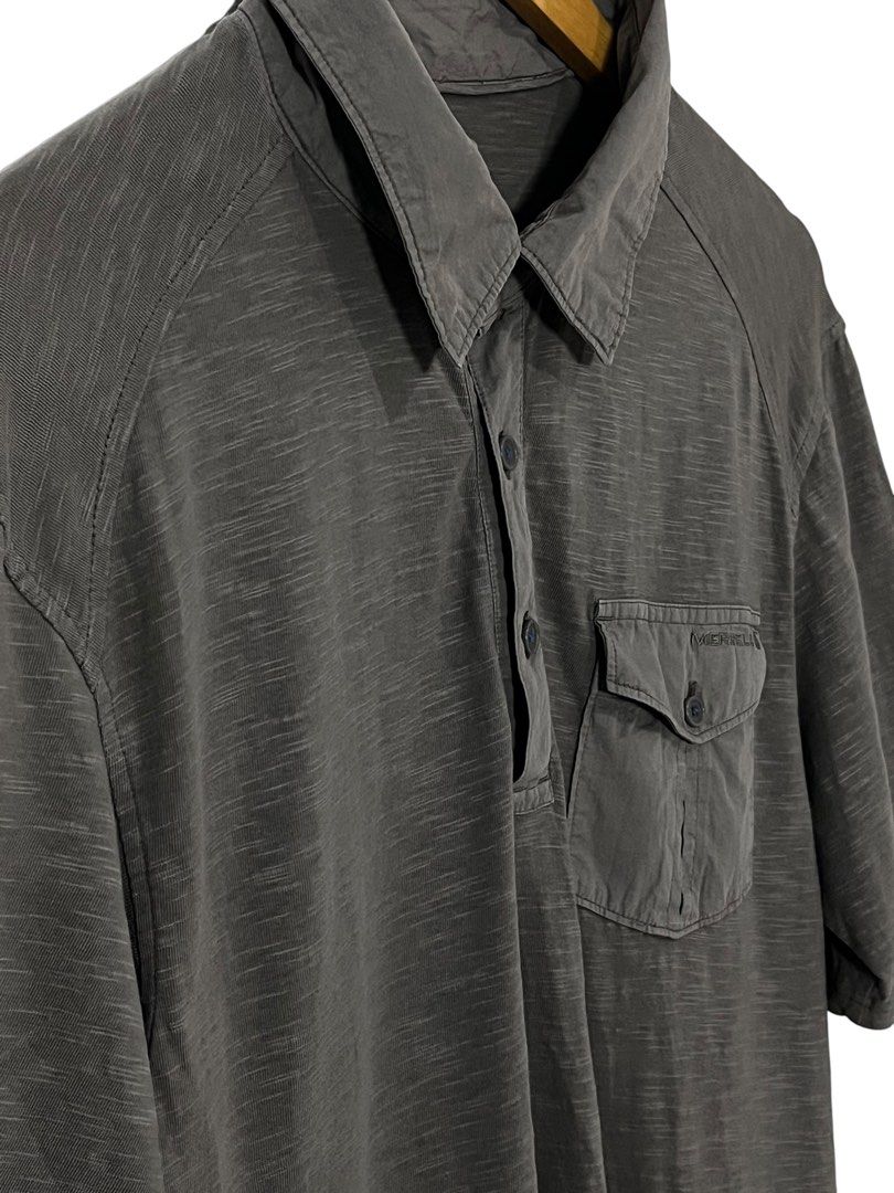 Merrell Trail Polo Shirt (Category: Activewear) located in Quezon City. Submitted by phillystuff (Listing ID 1453619292, Image 2). Description: Merrell Trail Shirt Fits Large 21 × 30 Excellent Condition 549 only.