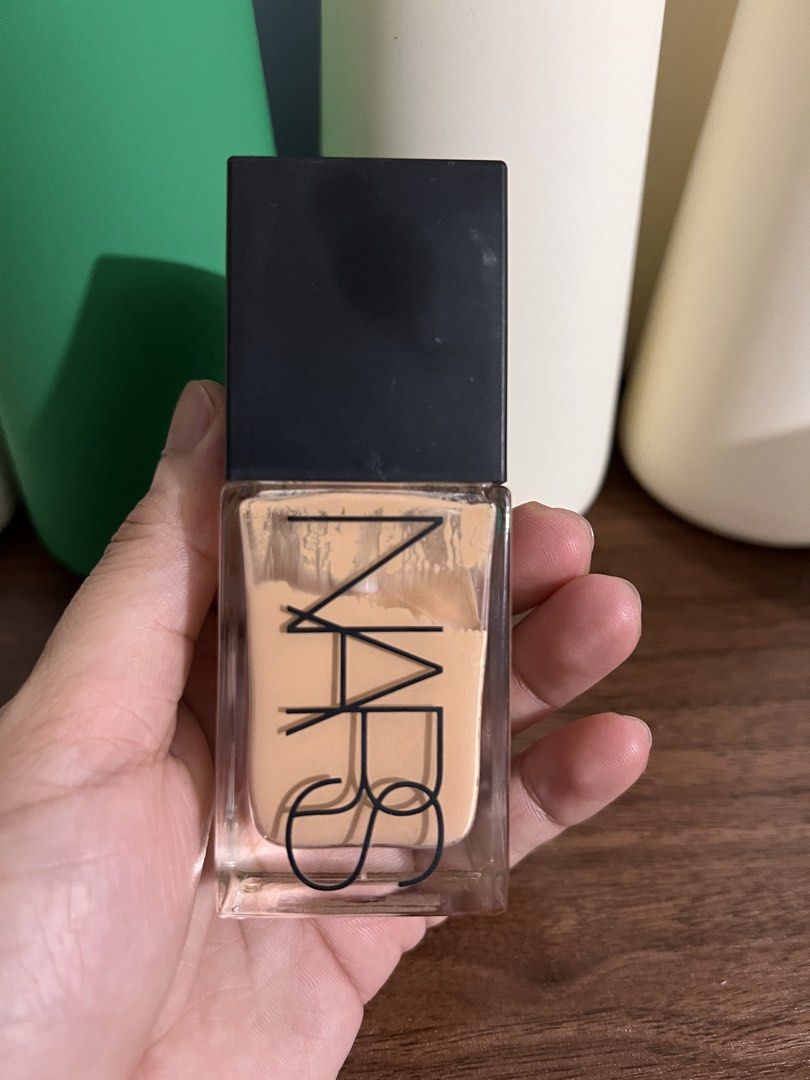 NARS Sheer Glow Foundation - Salzburg (Category: Makeup) located in Taguig. Submitted by eybi.ph (Listing ID 1453431803, Image 1). Description: 80% full - NARS Sheer Glow Foundation - Shade: Salzburg - Type: Liquid foundation - Coverage: Medium - Condition: Bottle shows remaining product, selling as is..