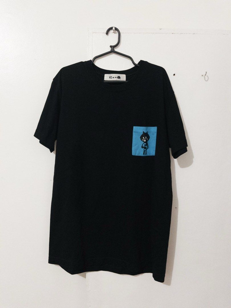 ne-net nya black pocket shirt (Category: Tshirts & Polo Shirts ) located in Cabanatuan. Submitted by halladays (Listing ID 1453445536, Image 1). Description: ❗️ needs wash.