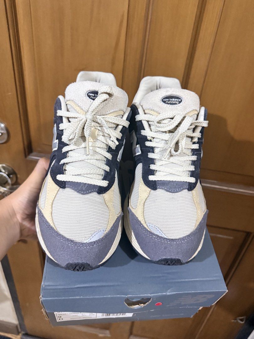 New Balance 2002R Grey Beige Silver (Category: Sneakers) located in Pasig City. Submitted by thetravellingguyinstyle (Listing ID 1441757457, Image 3). Description: - New Balance 2002R - Colorway: Grey, Beige, and Silver - Style: Classic running shoe - Features: Comfortable and stylish - Perfect for: Everyday wear - Like New - Complete with tags & box.