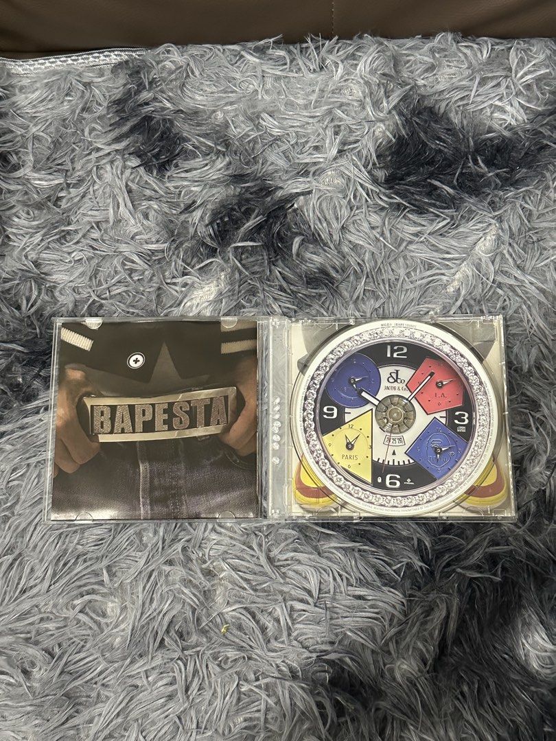 NIGO BAPE SOUNDS CD (Category: CDs & DVDs) located in Manila. Submitted by markjason420 (Listing ID 1453578298, Image 2). Description: - Nigo Bape Sounds CD - Features tracks: 'Superstition', 'Planet of the Apes' - Collaborations with Pharrell Williams and Kanye West - Essential collection for Bape fans - Includes original booklet and CD.